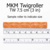 TWIG CLAY ROLLER - COBBLESTONE